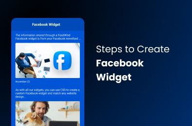 Facebook feed widget